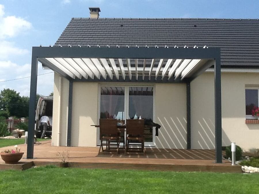 pergola sur terrasse