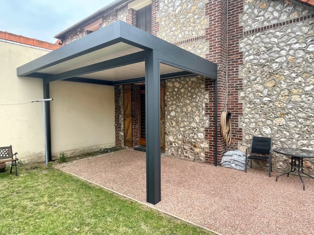 pergola adossée